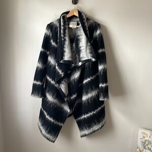 BB Dakota Open front long jacket coat